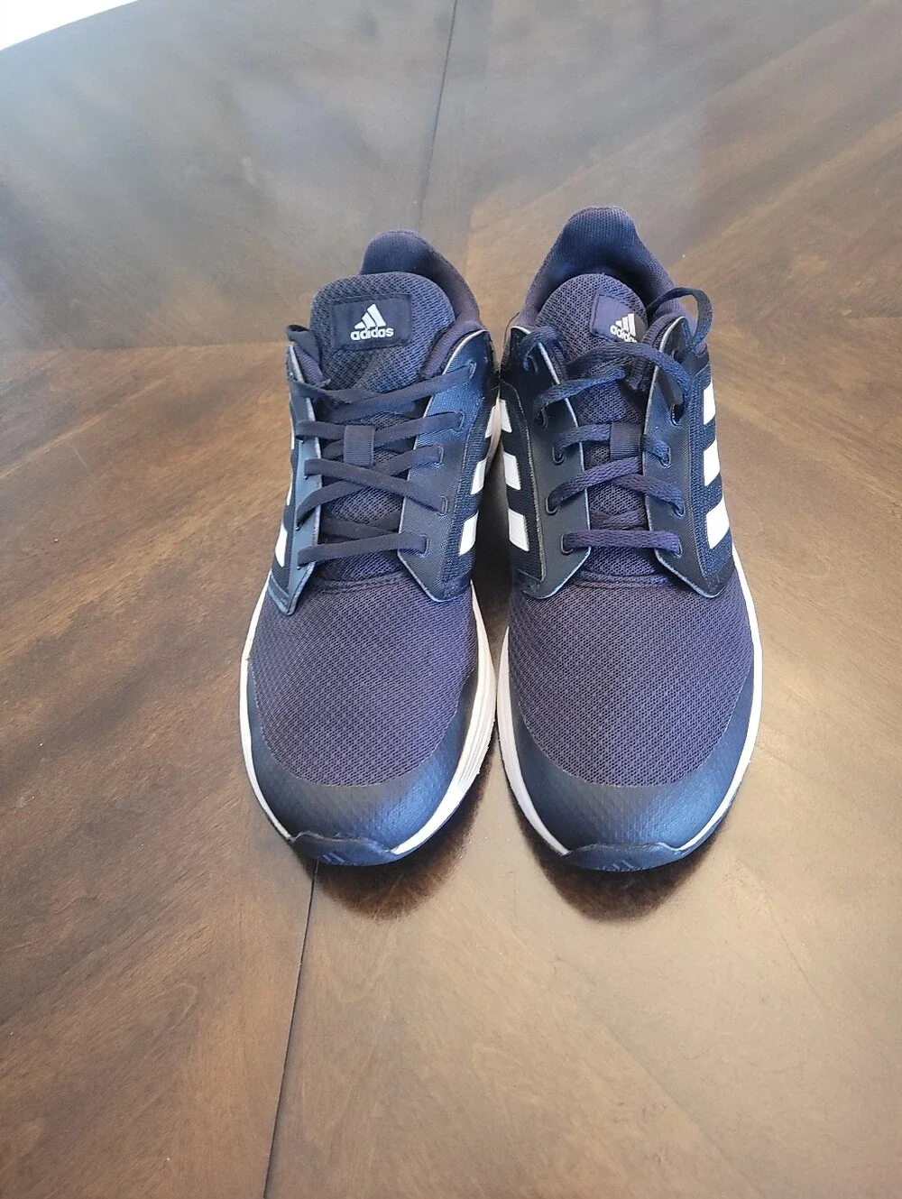 Adidas Black and White Men's Cloudfoam Comfort Athletic Sneakers. Size 8.5